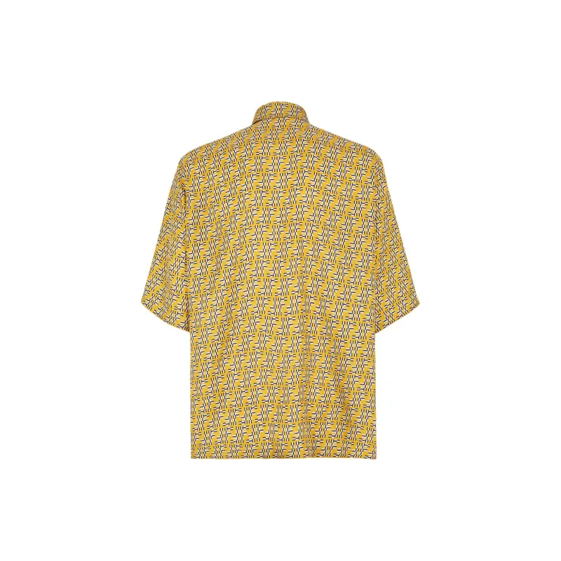 FENDI Ff Printed Short Sleeved Shirt-1
