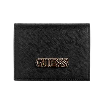 GUESS Artificial Leather Wallet Mini Women's Black