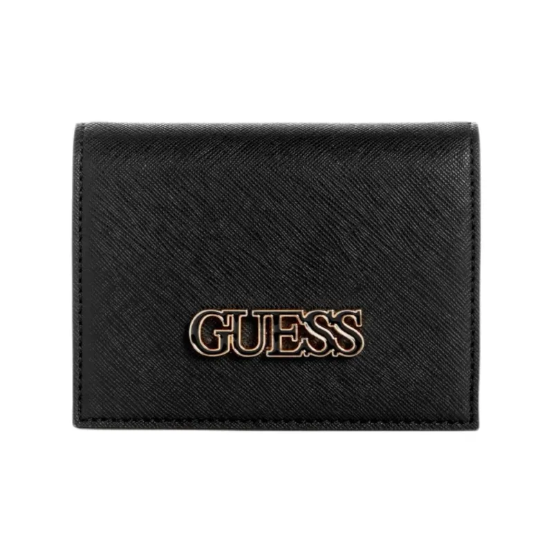 GUESS Artificial Leather Wallet Mini Women's Black-0