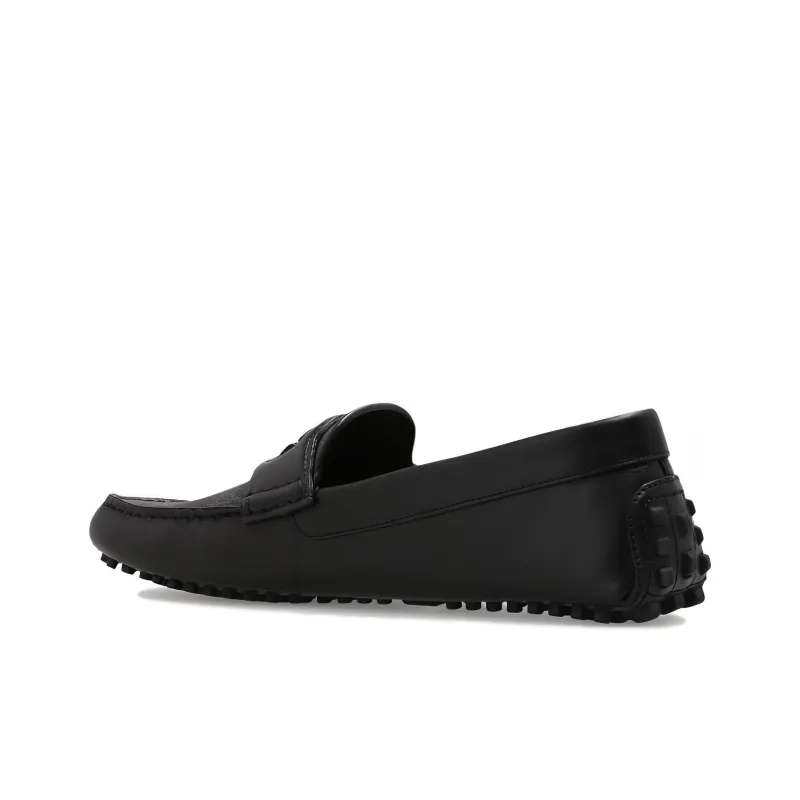 GUCCI Interlocking Loafers Men's Black-4
