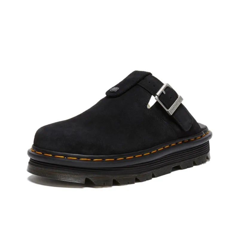 Dr.Martens Abrasion Resistant Wrap toe Slippers Unisex Black-0