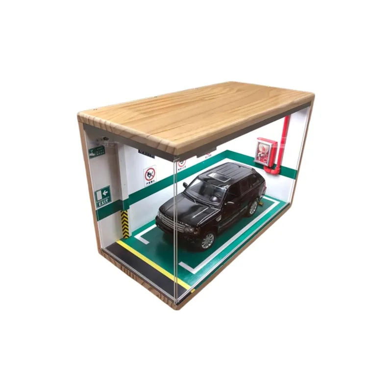Maisto 1/18 Parking Lot Display Case Model Accessories-2