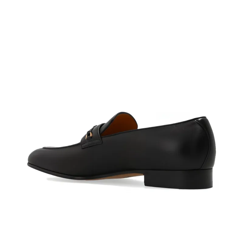 GUCCI Interlocking Men's Casual Shoes 2cm Men's Black-1
