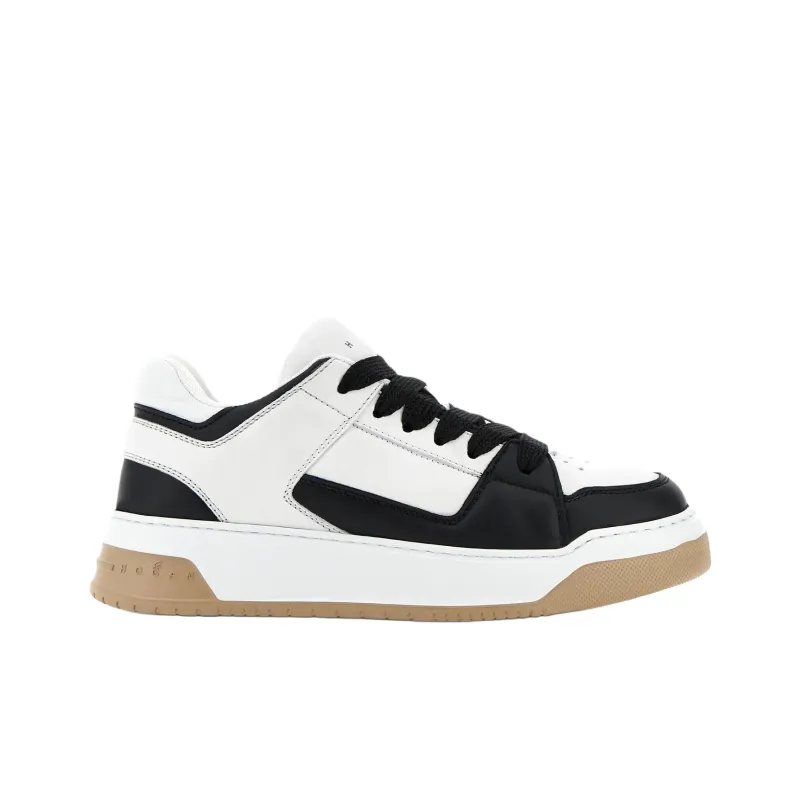 HOGAN Chamallow Low Top Skateboard Shoes 5cm Men's White-1