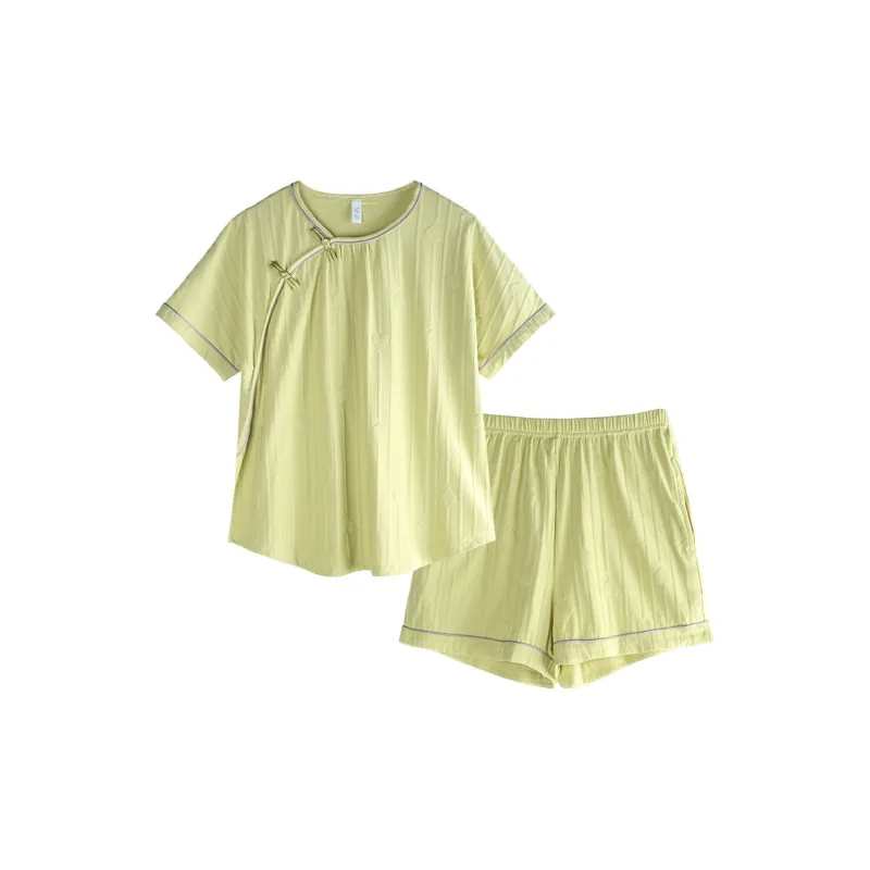 Xuan Liang Pajama Set Women's Maroon-1