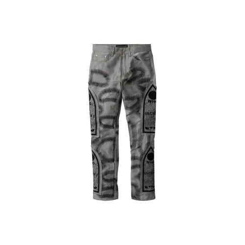 Who Decides War Jeans Men Silver