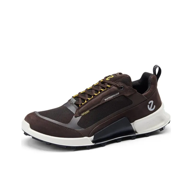 Ecco Cushioning Low Top Casual Shoes Men's Mocha Brown-2