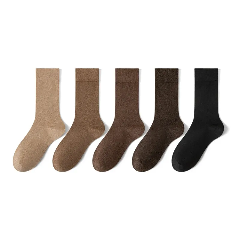 MIIOW Knee High Socks Men's 5 Pack-14