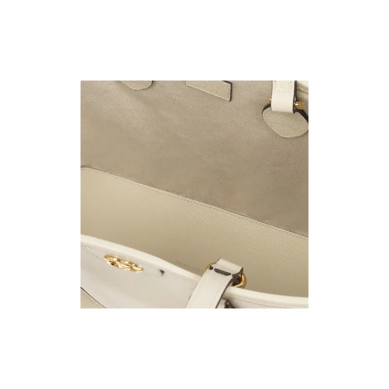 GUCCI Ophidia Leather Tote Bag, Shopping Bag, Shoulder Bag, Handbag Mini Women's White-4