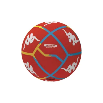 Kappa Size 4 Size 5 Soccer PU Unisex Red - Yellow Blue Stripes