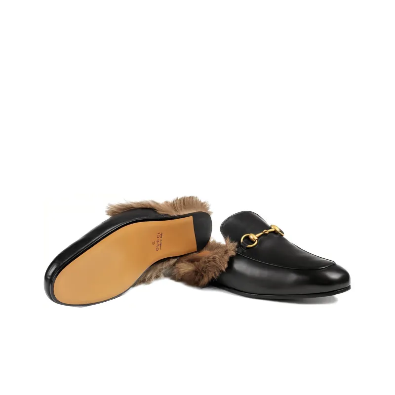 GUCCI Princetown Slipper Black 2015 ReEdition Leather-5