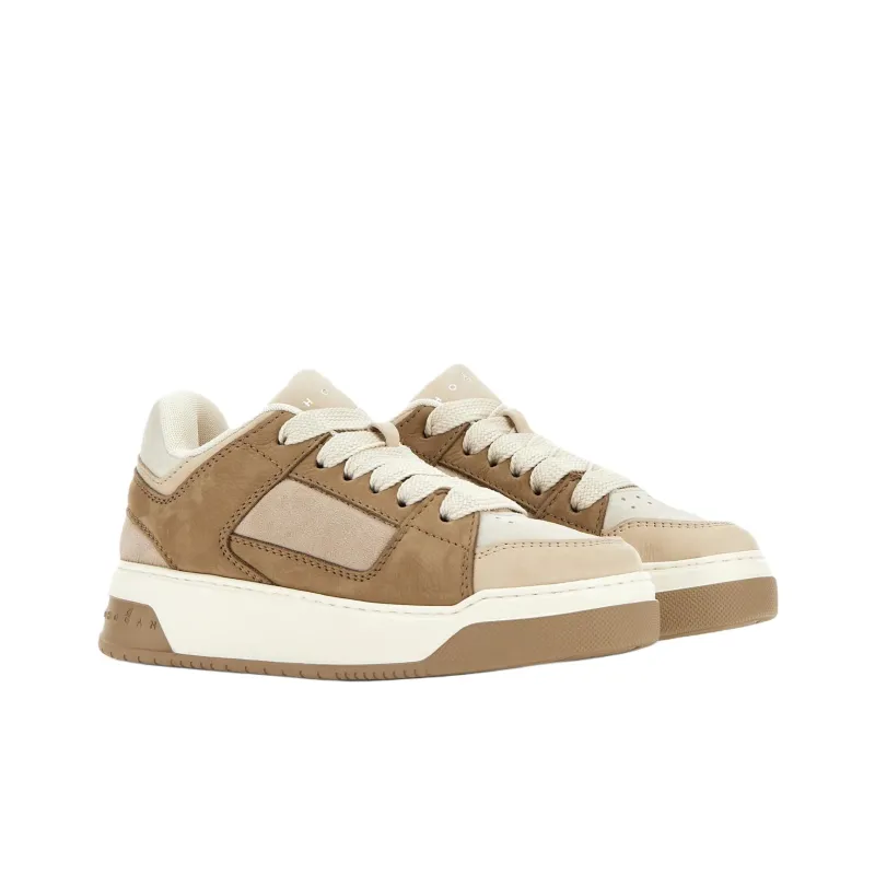 HOGAN Chamallow Low-Top Skateboard Shoes 5.8cm Women's Light Brown-2
