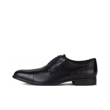 GEOX Dress Shoes Men Low Top Black