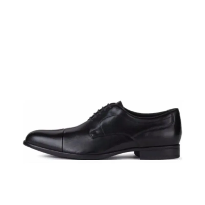 GEOX Dress Shoes Men Low Top Black-0