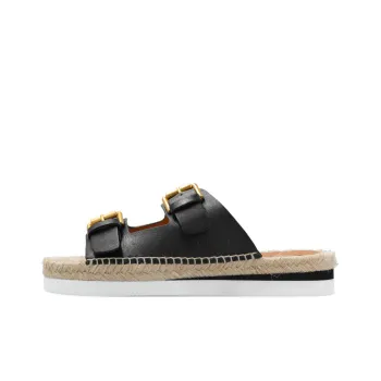 See By Chloe Glyn Slide Slippers Women's Black