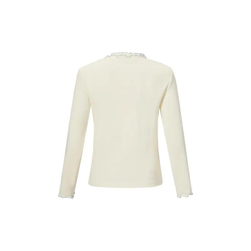 LAMLICKA T Shirt Women's Apricot-1