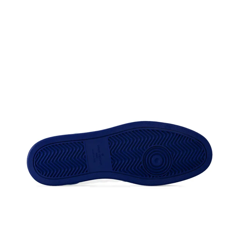 LOUIS VUITTON Rivoli Low Top Skateboard Shoes Men's Blue-4