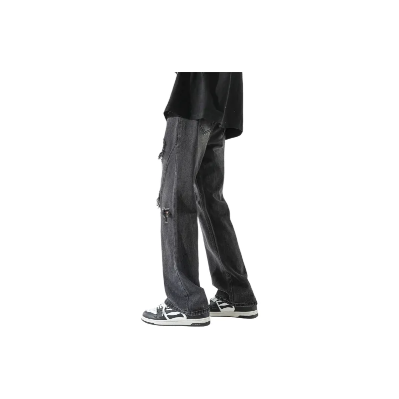 PAINT STAIN Jeans Unisex-14