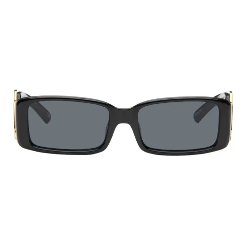 Le Specs Rectangular sunglasses ports Women's Black