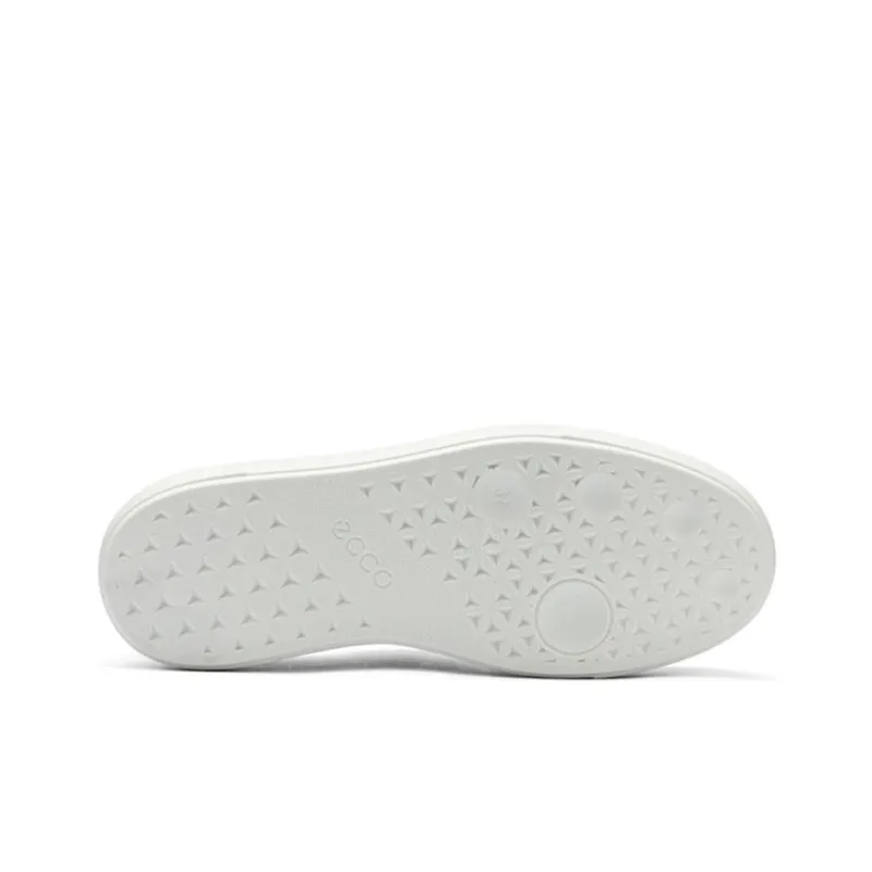 Ecco Low-Top Skateboard Shoes Women's White-4