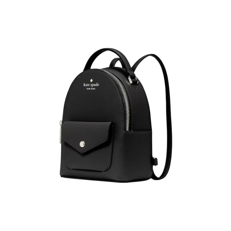 Kate Spade PVC Backpack Mini Women's Black-1