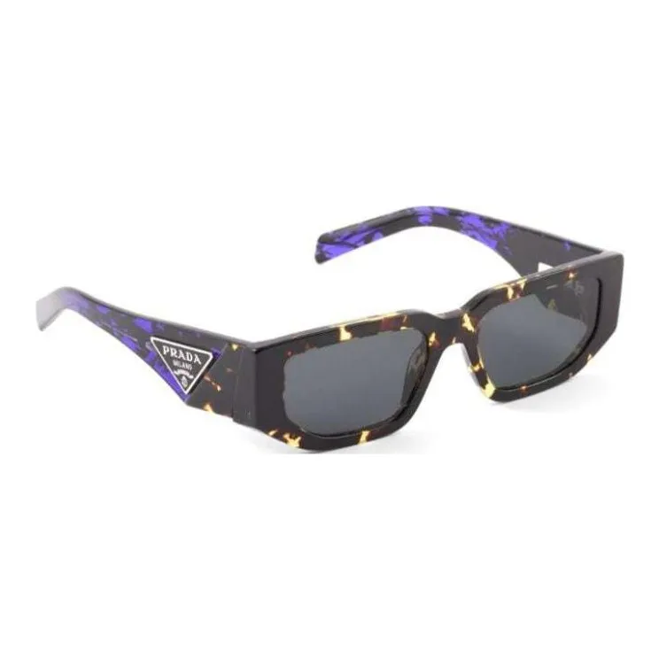 PRADA Tortoiseshell Gradient Rectangle frame Sunglasses-2