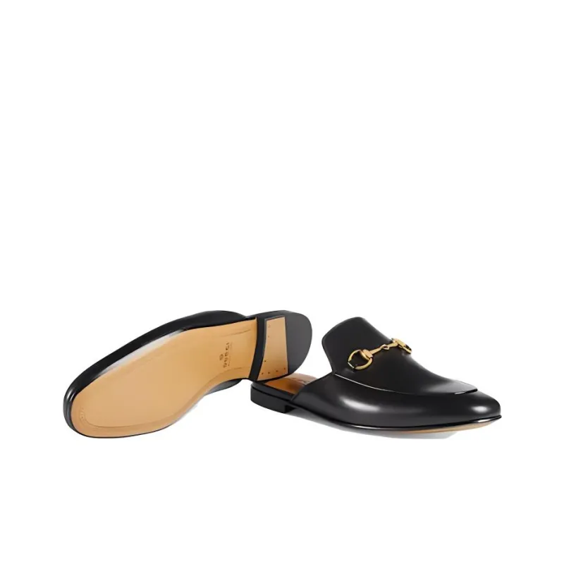 GUCCI Closed Toe Slippers Men's Black-5