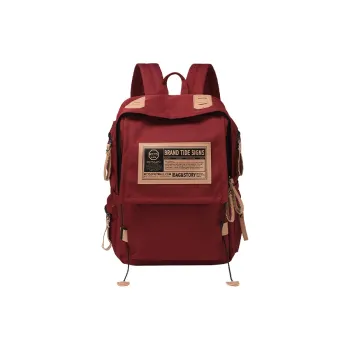 Yohji Kimura Oxford Backpack Regular Unisex Red/Gray/Navy Blue/Black