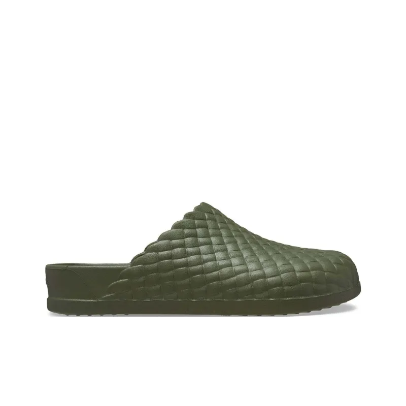 Crocs Dylan Woven Clog Army Green-1