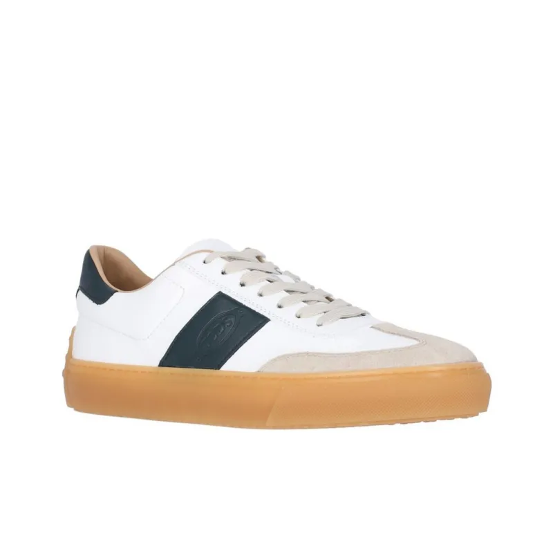 TOD'S Log Embossed Lace Up Sneakers-2