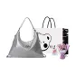 Silver+Exclusive Shopping Bag+Greeting Card+Dried Flower
