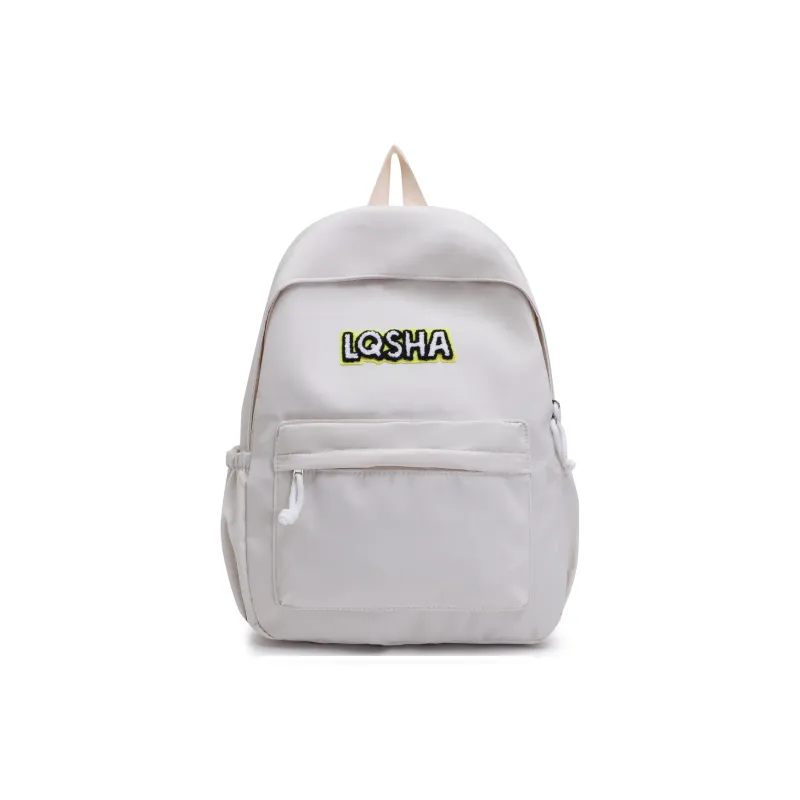 KAKAXI Nylon Backpack Unisex Black/White/Red/Yellow-4