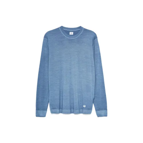 C.P.Company Sweaters Men Sky Cyan Blue