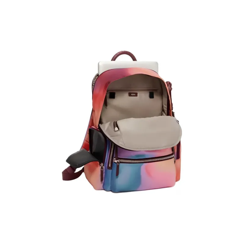 TUMI Fabric Backpack Women's Fuchsia Pink-2