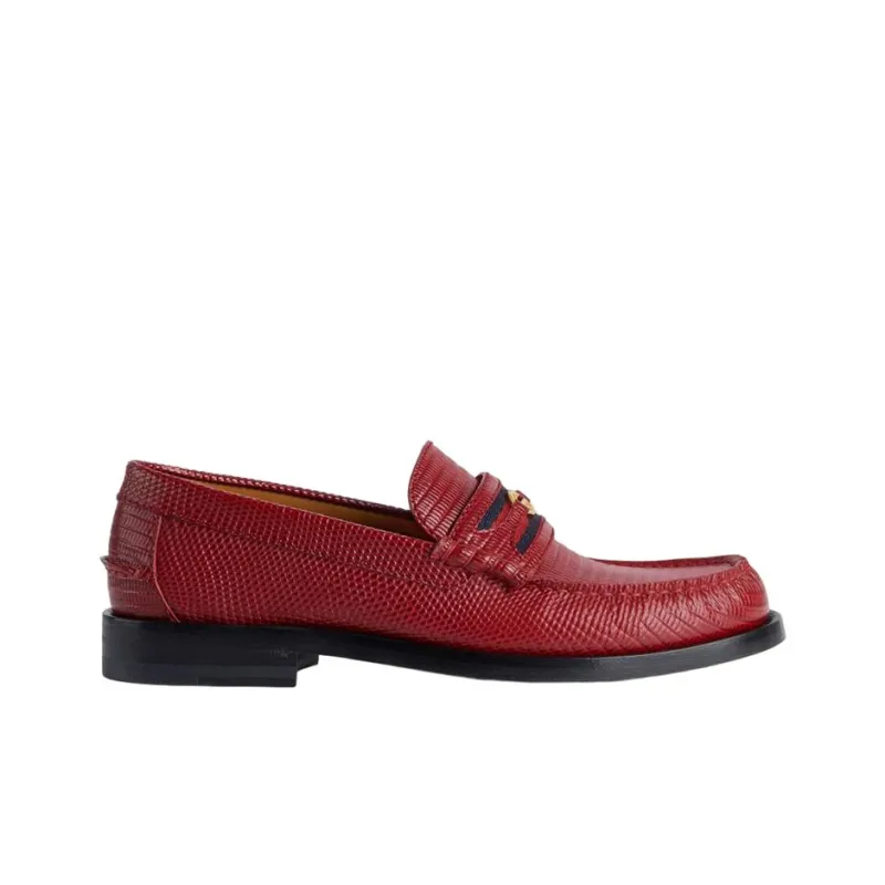 GUCCI Loafers Women's Red-1