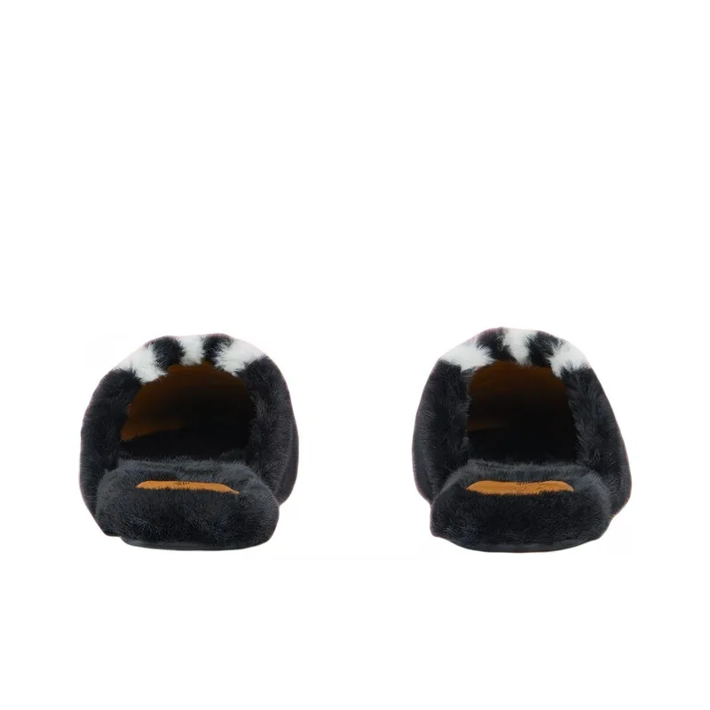 Adidas Originals x GUCCI Wrap toe Slippers Women's Black White-4