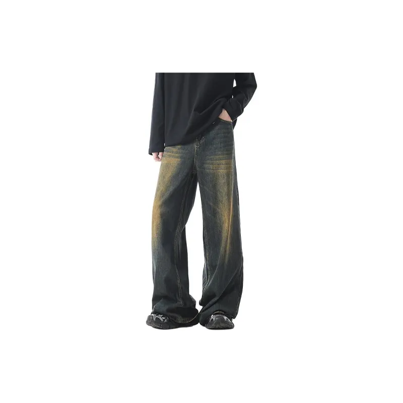 PAINT STAIN Jeans Unisex-4