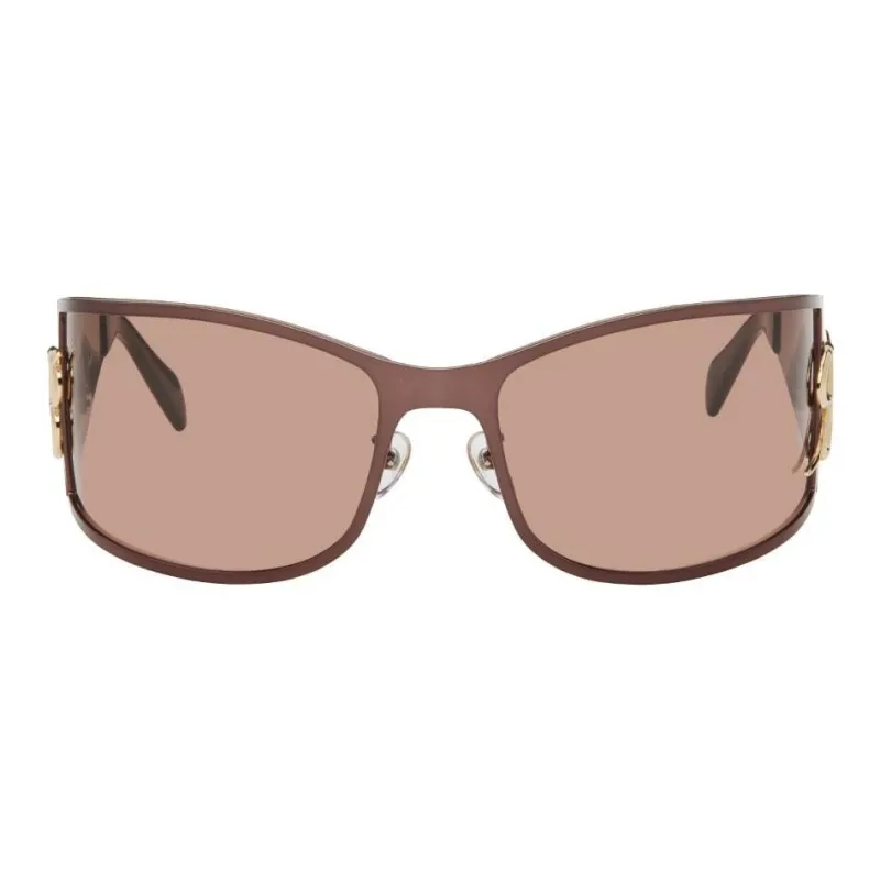 Blumarine Wraparound frame Sunglasses-0