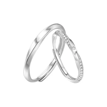 MOVER S999 Fine Silver Rings Unisex
