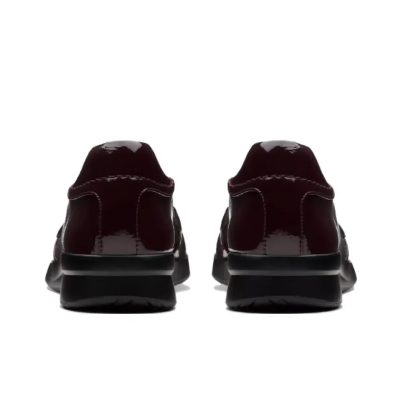 Clarks Loafers Unisex Burgundy-4