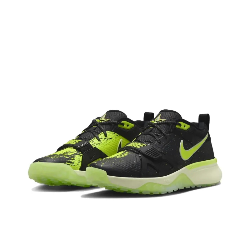 Nike Air Zoom Diamond Elite Turf Black Life Lime Volt-2
