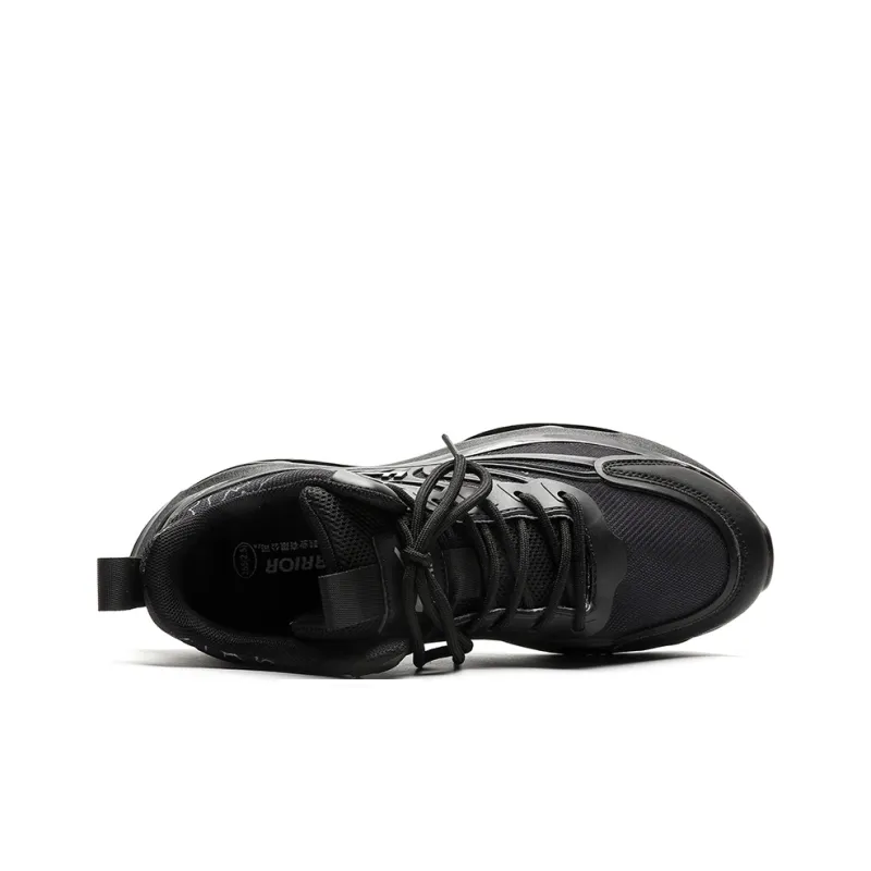 Warrior High Top Running Shoes Men's Black-2