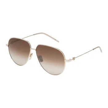 GIVENCHY Polyamide Metal Butterfly Sunglasses Unisex Gold