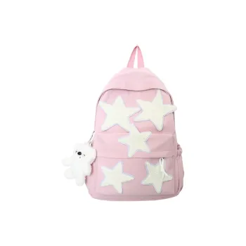Barang Bear Nylon Backpack Unisex Multicolor