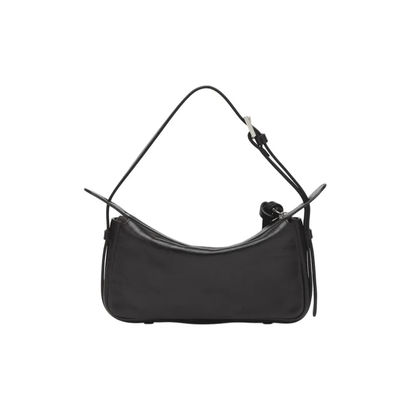 FENDI Calfskin Handbag, Shoulder Bag Mini Women's Black-2