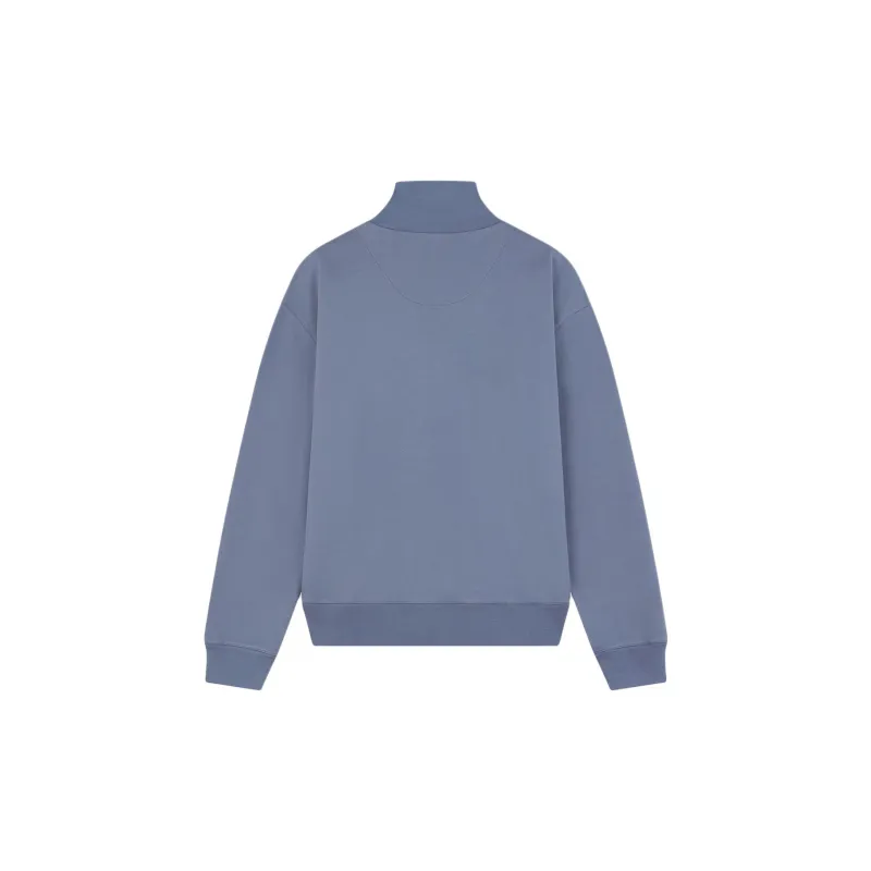 Maison Kitsune Fox Head patch Half zip Sweatshirt-1