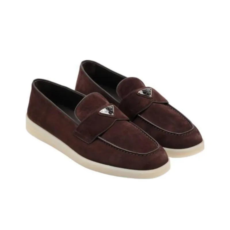 PRADA Loafers Men Dark Brown-2