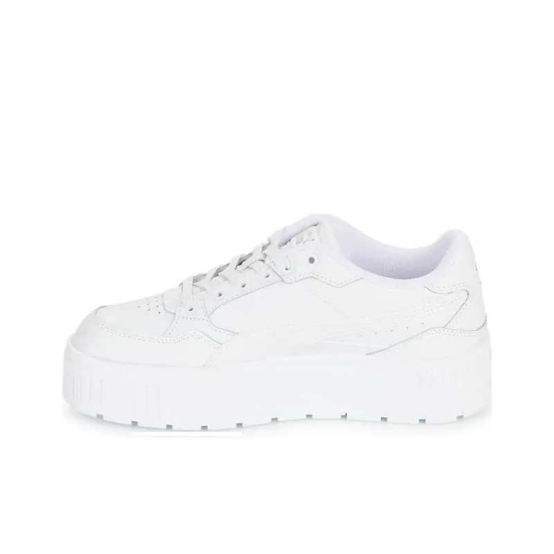 PUMA Karmen Anti Slip Wear Resistant Low Top Casual Shoes Women's White-2