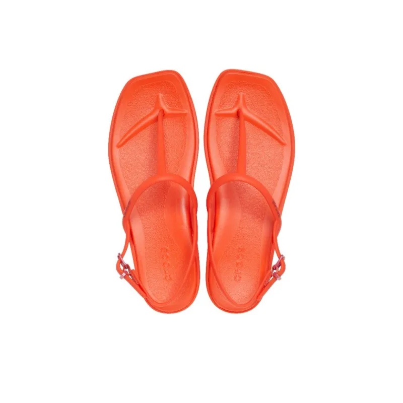 Crocs Beach Sandals Women's Orange-4