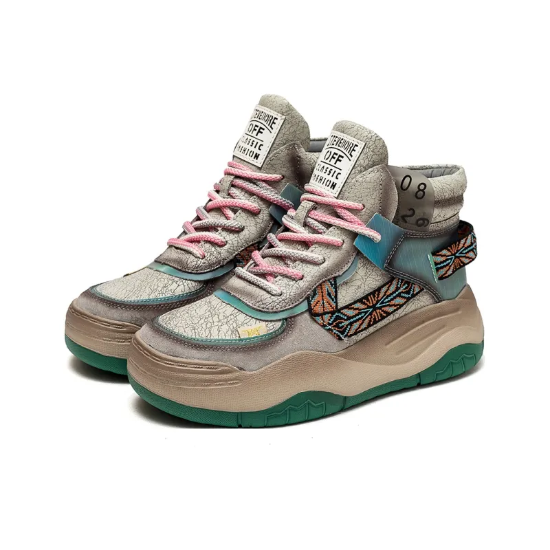 MATA High-Top Chunky Sneakers Women's-2